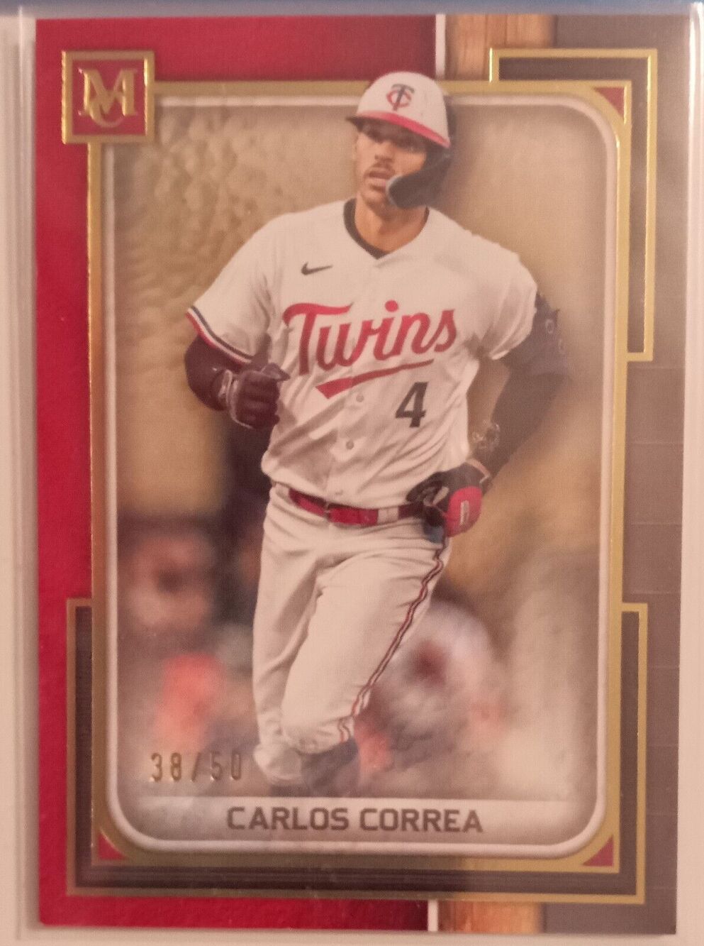 Carlos Correa 2023 Topps Museum Collection #58 38/50